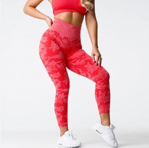 NVGTN camo leggings candy apple S